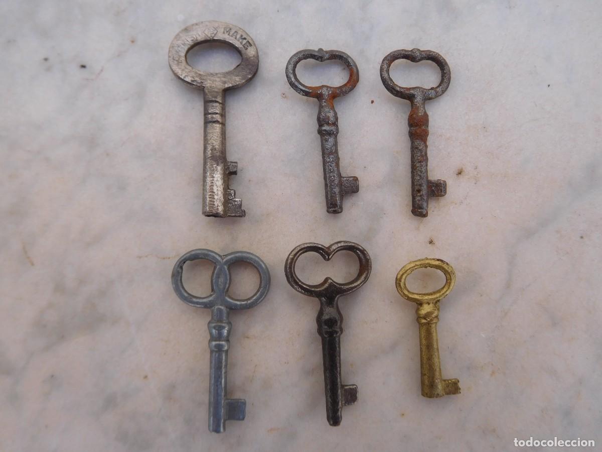 Antig&uuml;edades: Lote de 6 llaves antiguas - Foto 3