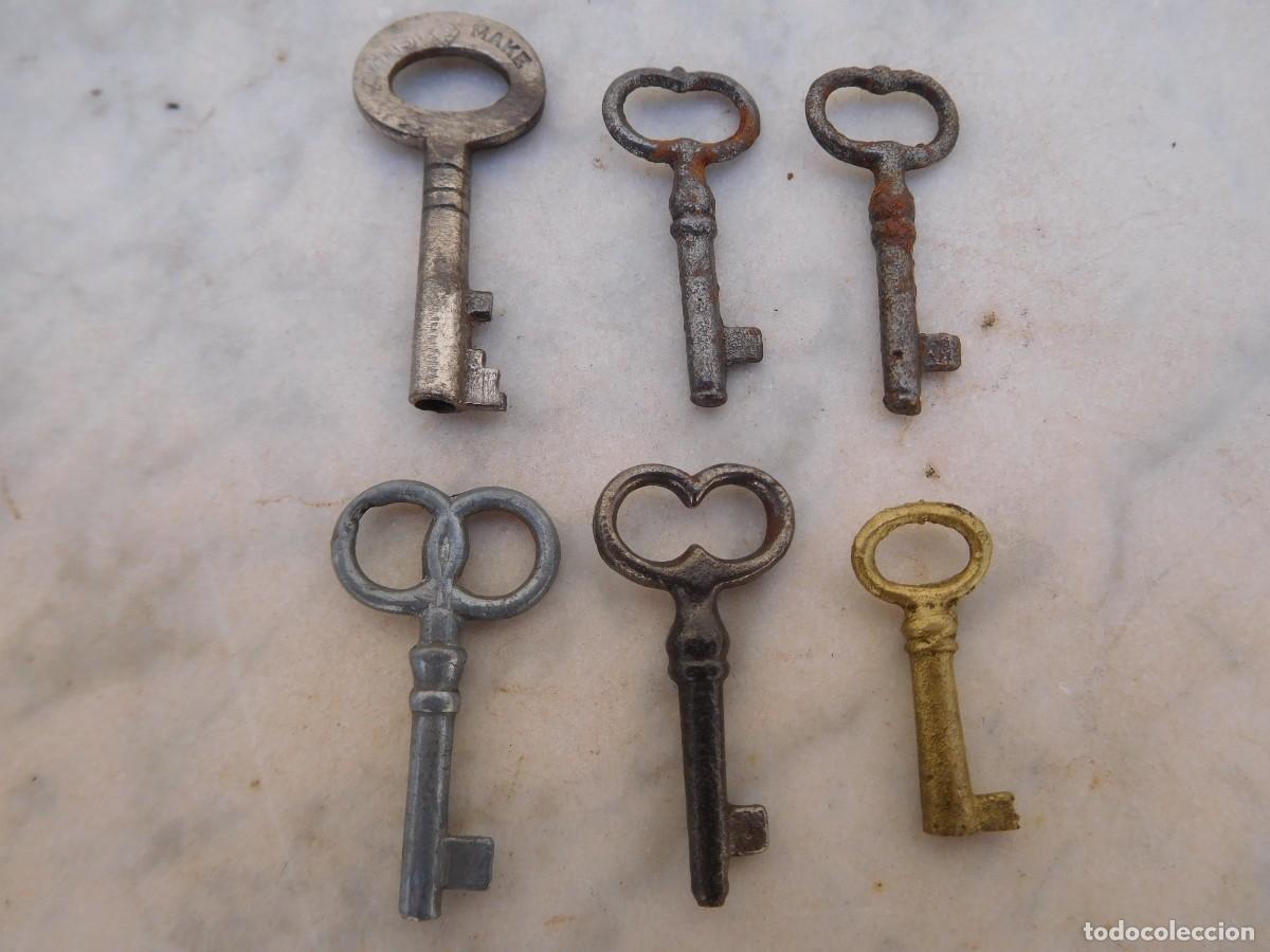 Antig&uuml;edades: Lote de 6 llaves antiguas - Foto 4