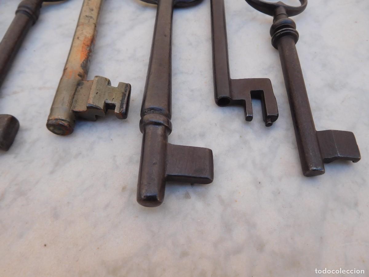 Antig&uuml;edades: Lote de 7 llaves antiguas - Foto 8