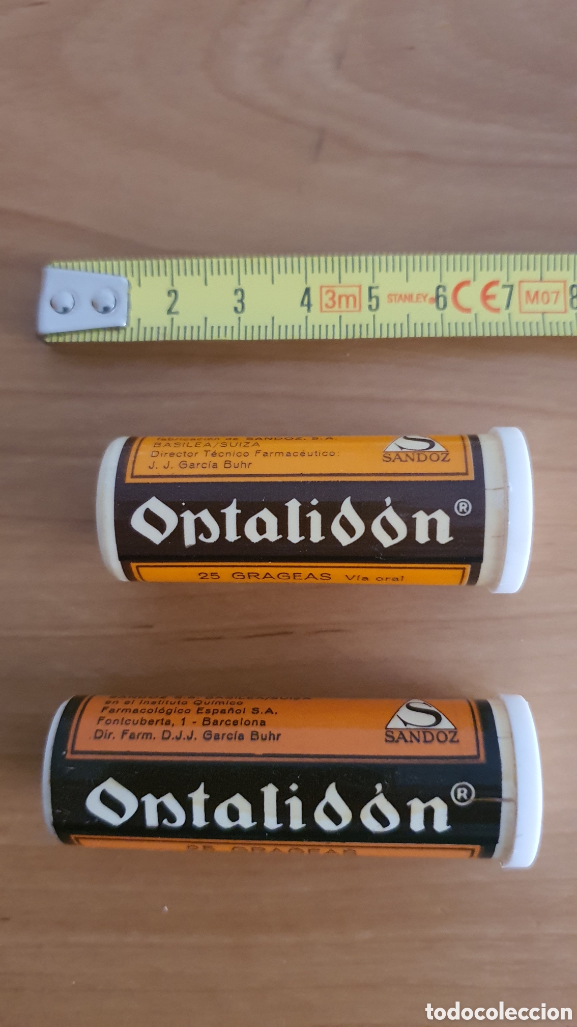 Antig&uuml;edades: Antiguos botes de Optalid&oacute;n - Foto 1