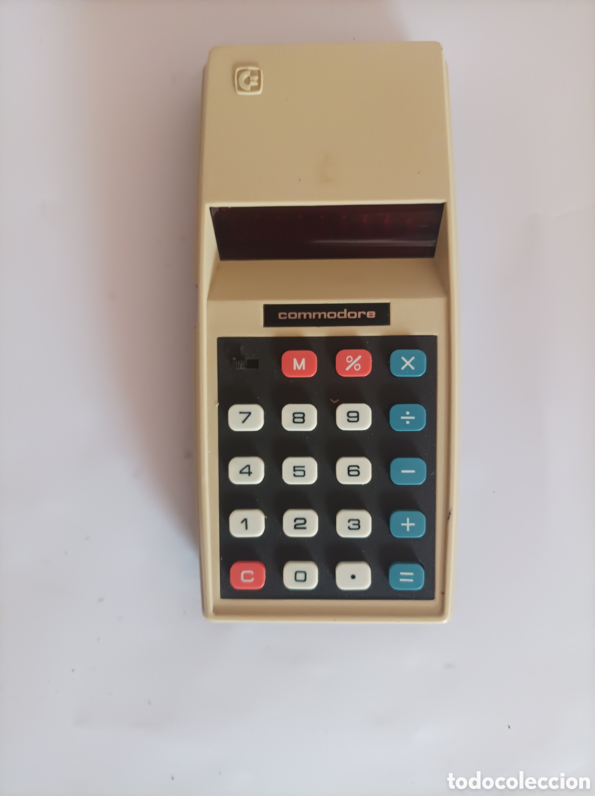 Antig&uuml;edades: CALCULADORA COMMODORE MOD 776M. SIN CABLEADO. FUNCIONANDO. - Foto 1
