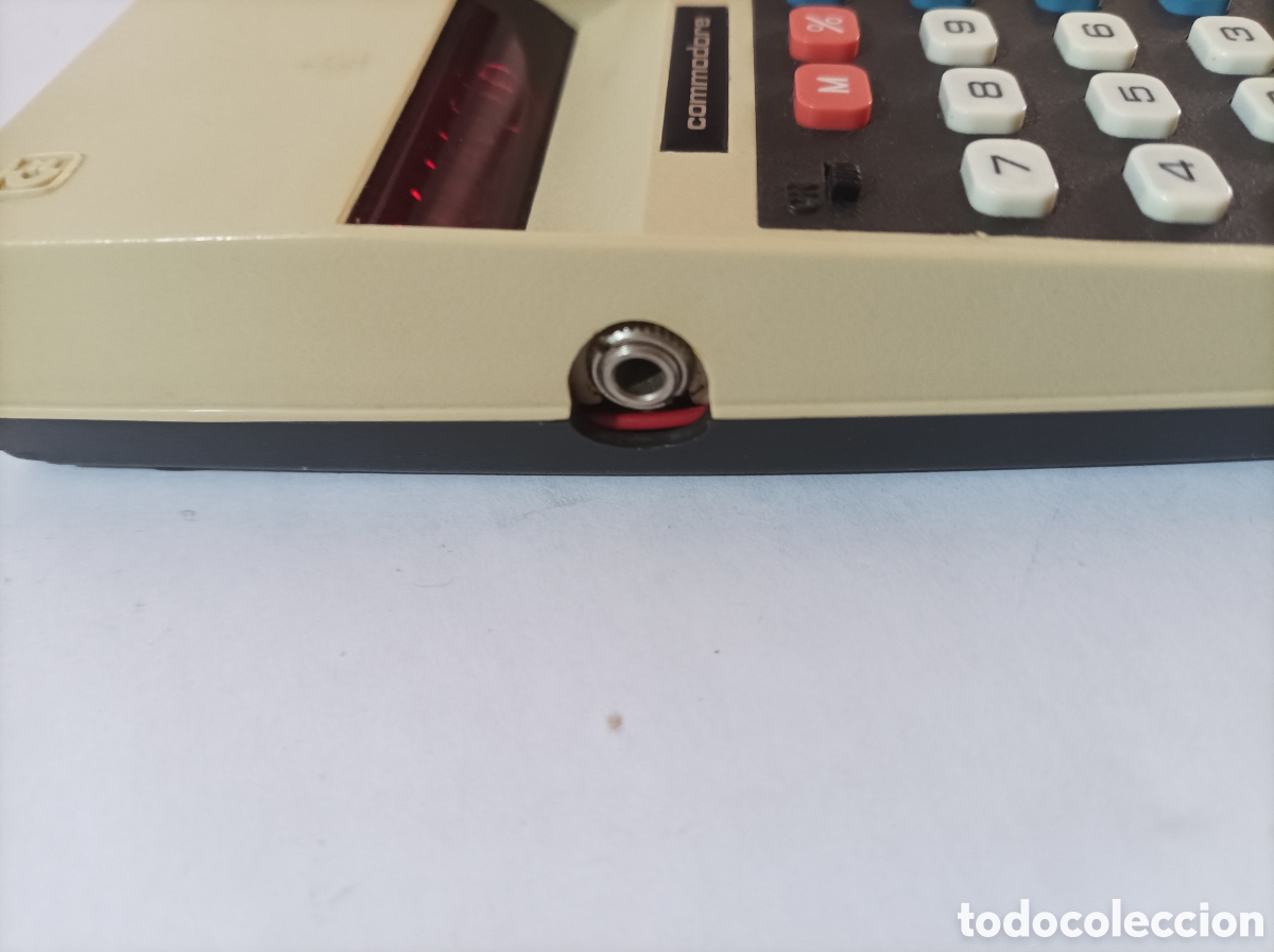 Antig&uuml;edades: CALCULADORA COMMODORE MOD 776M. SIN CABLEADO. FUNCIONANDO. - Foto 2