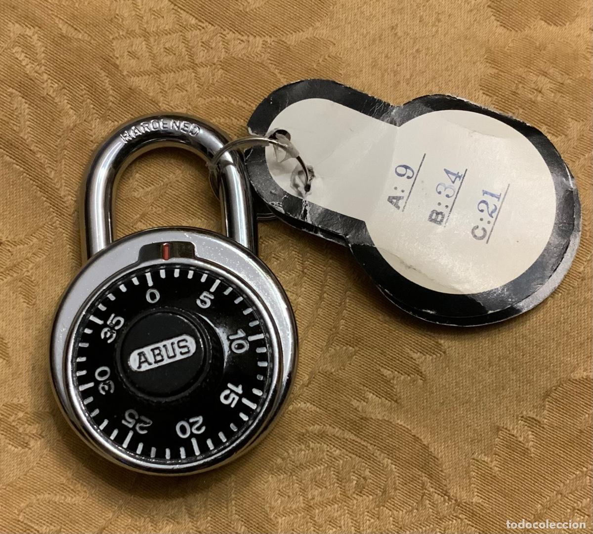 Antig&uuml;edades: CANDADO ABUS HARDENED CON CLAVE - Foto 1