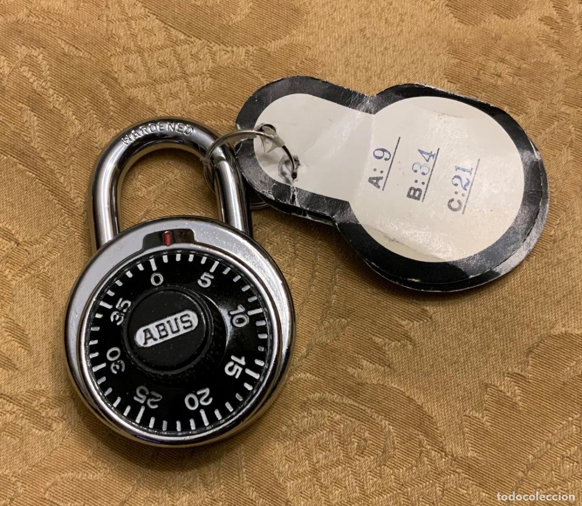 Antig&uuml;edades: CANDADO ABUS HARDENED CON CLAVE - Foto 2