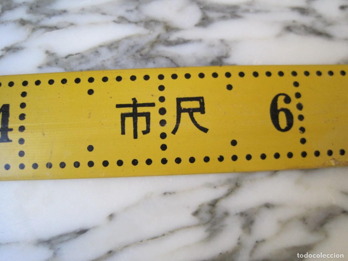 Antig&uuml;edades: REGLA CHINA - 33 CENT&Iacute;METROS - Foto 3