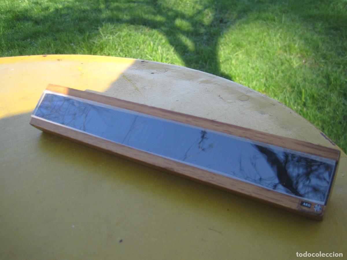 Antig&uuml;edades: TERM&Oacute;METRO AEG TELEFUNKEN - MADERA Y CRISTAL - Foto 1