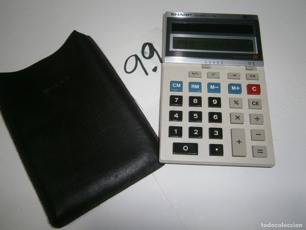 Antig&uuml;edades: ANTIGUA CALCULADORA SHARP ELSEMATE EL-336 FUNCIONANDO - Foto 1