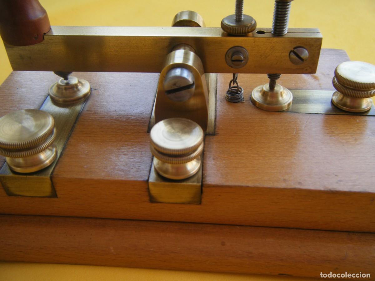 Antig&uuml;edades: INTERESANTE MANIPULADOR MORSE - Foto 4