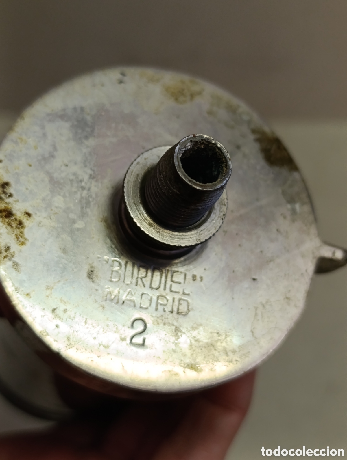 Antig&uuml;edades: FILTRO DE AGUA BURDIEL. MADRID. MARCAS EN LA BASE. - Foto 5