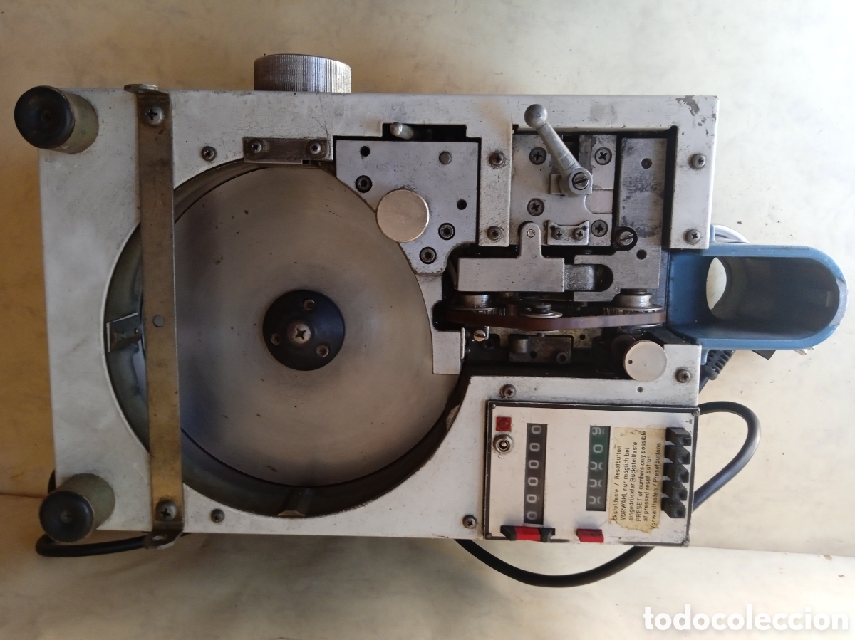 Antig&uuml;edades: MAQUINA CONTADORA DE MONEDAS EL&Eacute;CTRICA - Foto 8