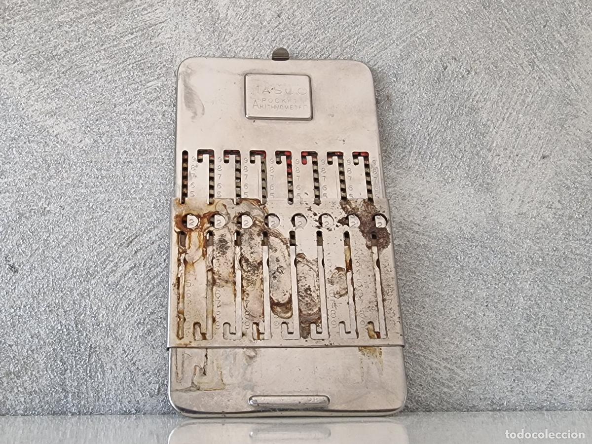 Antig&uuml;edades: ANTIGUA CALCULADORA DE BOLSILLO TASCO - Foto 9