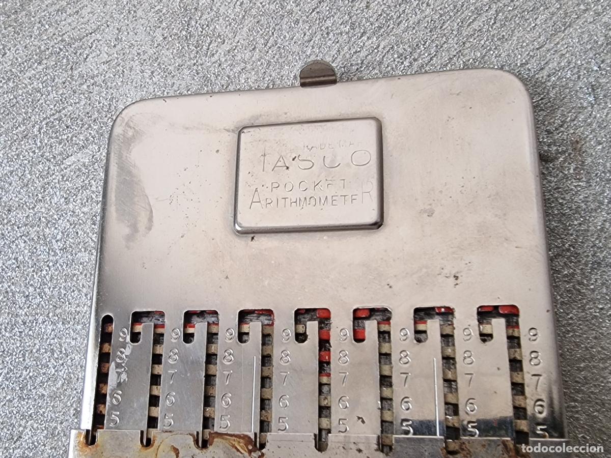 Antig&uuml;edades: ANTIGUA CALCULADORA DE BOLSILLO TASCO - Foto 10