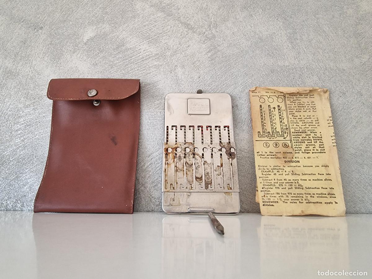 Antig&uuml;edades: ANTIGUA CALCULADORA DE BOLSILLO TASCO - Foto 1