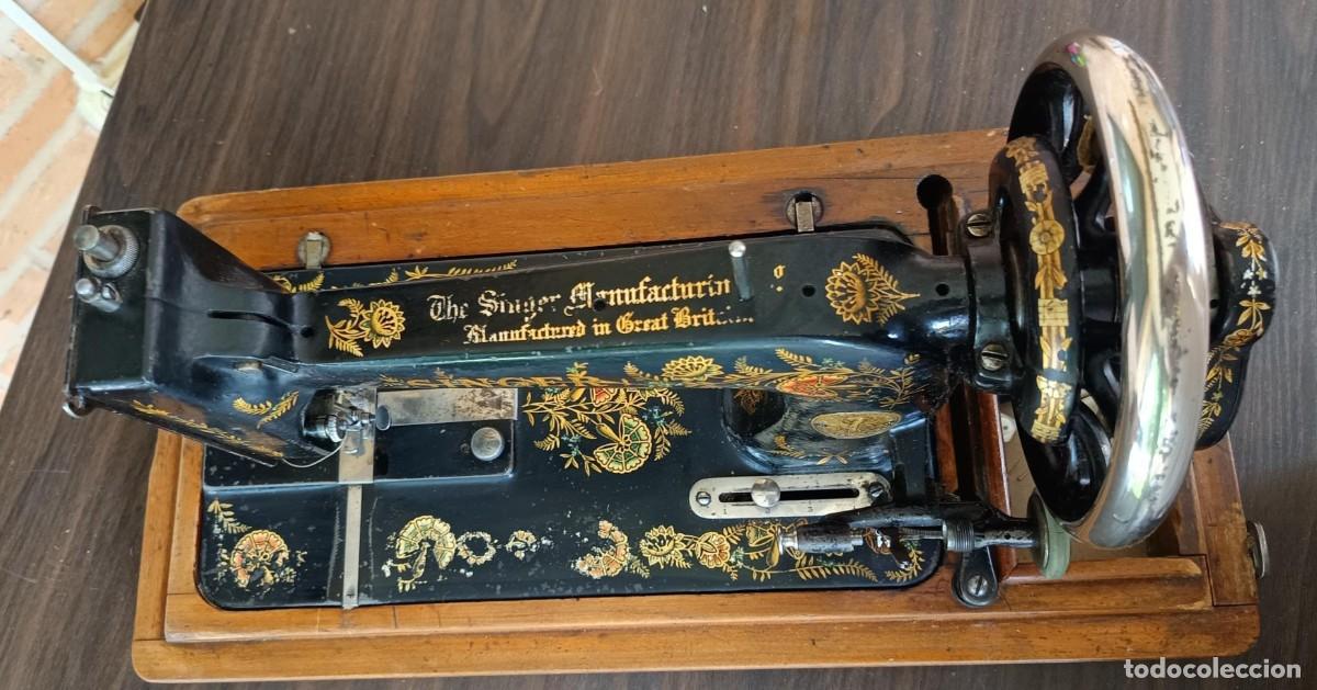 Antig&uuml;edades: M&Aacute;QUINA DE COSER CIRCA 1900 - Foto 20