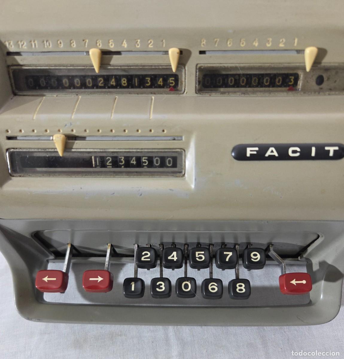 Antig&uuml;edades: Calculadora Mecanica, Facit c1-13 - Foto 3