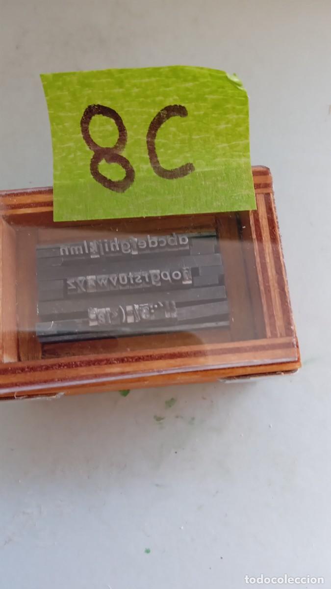 Antig&uuml;edades: IMPRENTA CAJITA LETRAS DE PLOMO, Ref 8C - Foto 2