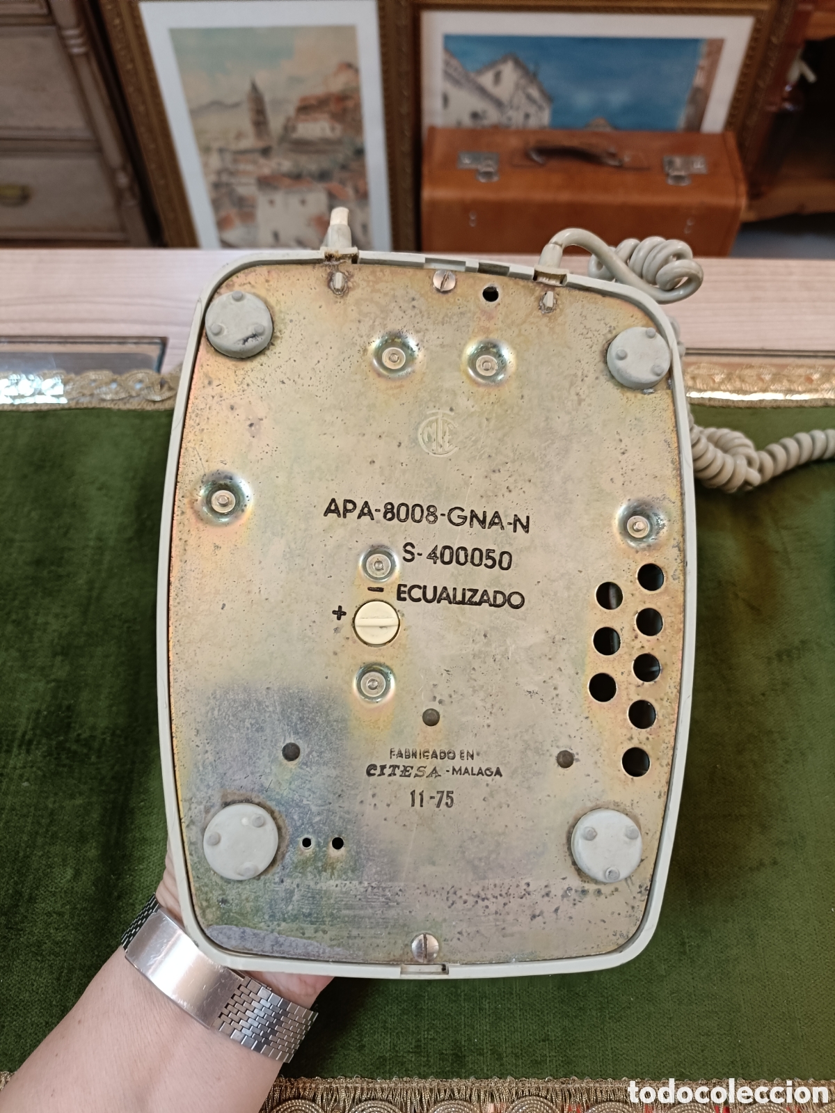 Tel&eacute;fonos: ANTIGUO TEL&Eacute;FONO CITESA . M&Aacute;LAGA. A REVISAR!!! - Foto 7
