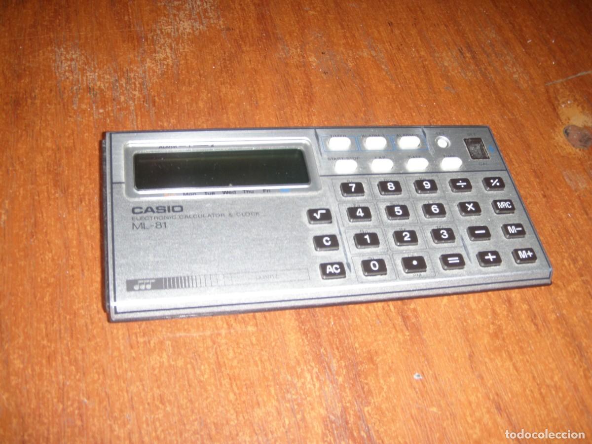 Antig&uuml;edades: CALCULADORA MUSICAL CASIO ML81 FUNCIONANDO PERFECTA - Foto 3