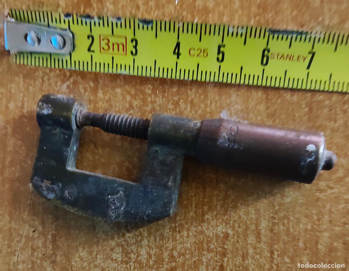 Antig&uuml;edades: tornillo micrometrico - calibrador - Foto 1