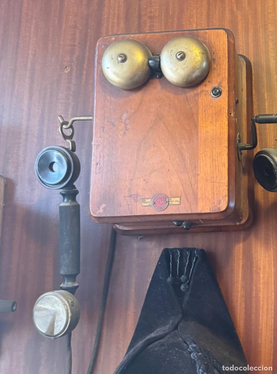 Tel&eacute;fonos: Colecci&oacute;n 3 tel&eacute;fonos antiguos - Foto 2