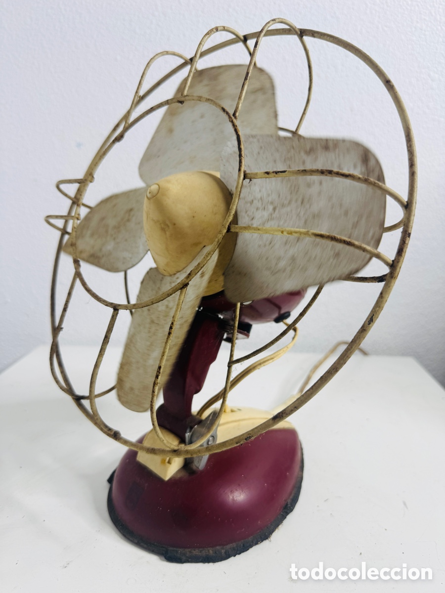 Antig&uuml;edades: Philips Ventilador Vintage 1960 - Foto 2