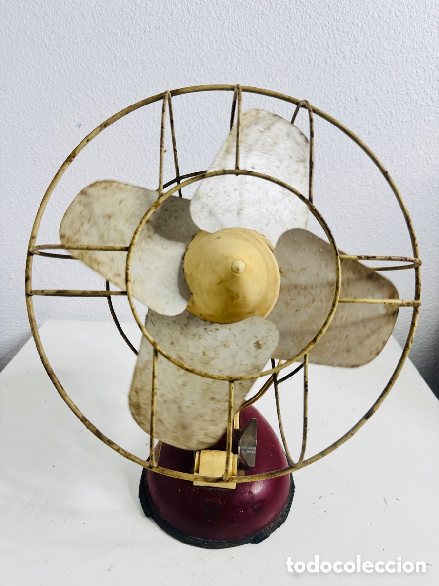 Antig&uuml;edades: Philips Ventilador Vintage 1960 - Foto 3