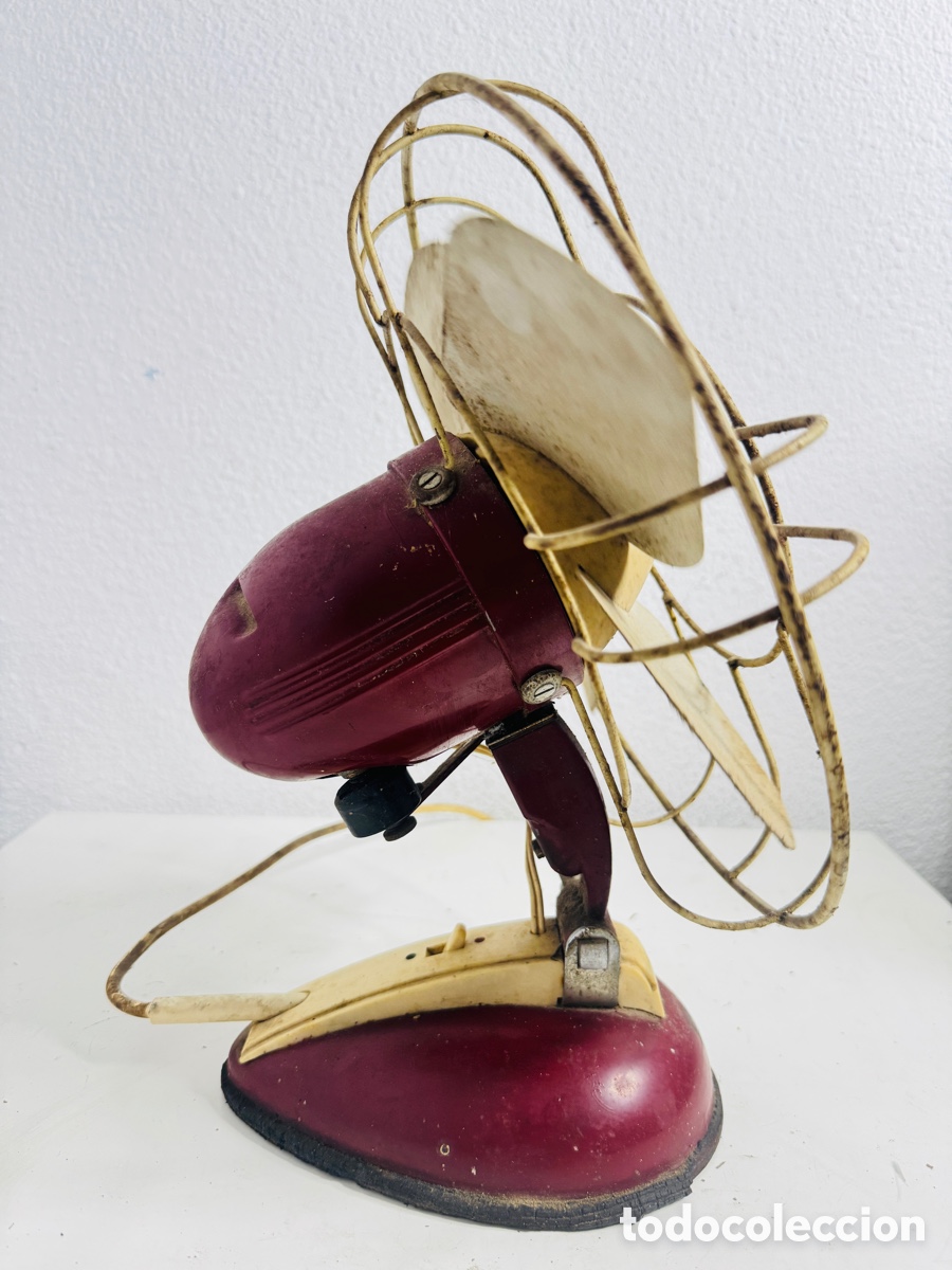 Antig&uuml;edades: Philips Ventilador Vintage 1960 - Foto 7