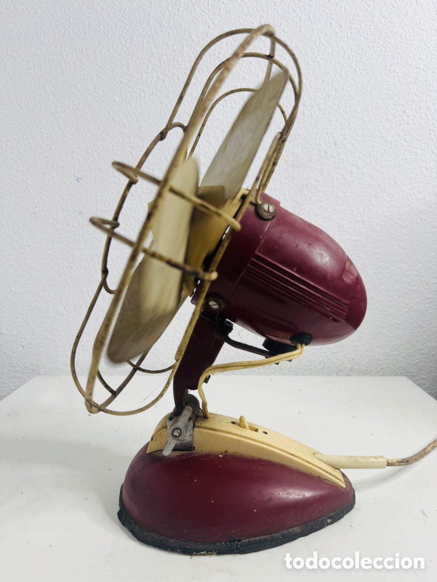 Antig&uuml;edades: Philips Ventilador Vintage 1960 - Foto 9