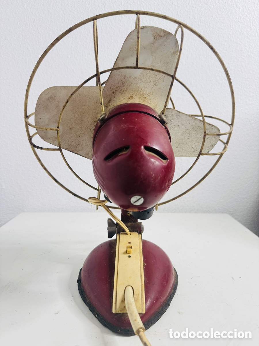 Antig&uuml;edades: Philips Ventilador Vintage 1960 - Foto 10