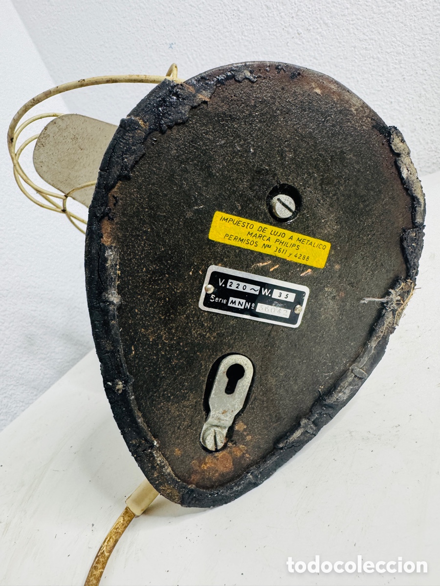 Antig&uuml;edades: Philips Ventilador Vintage 1960 - Foto 11