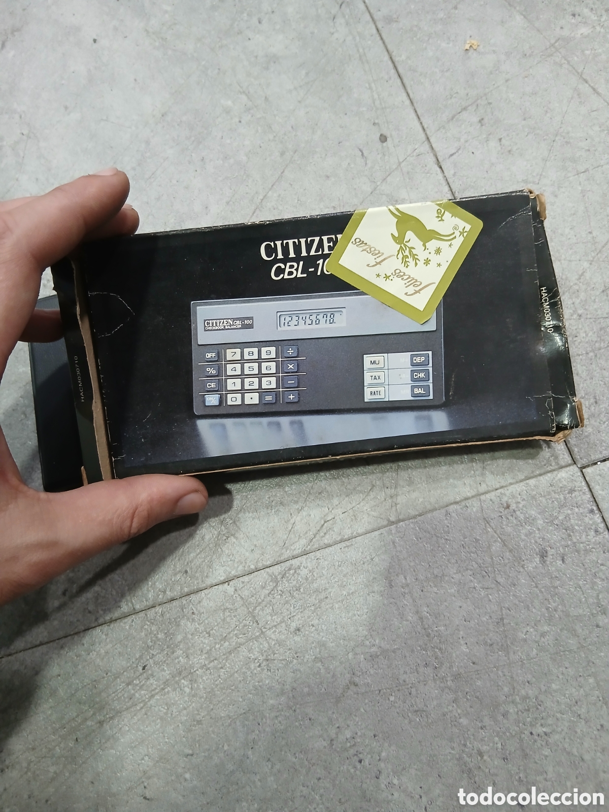 Antig&uuml;edades: Calculadora Citizen CBL-100. (L113) - Foto 3