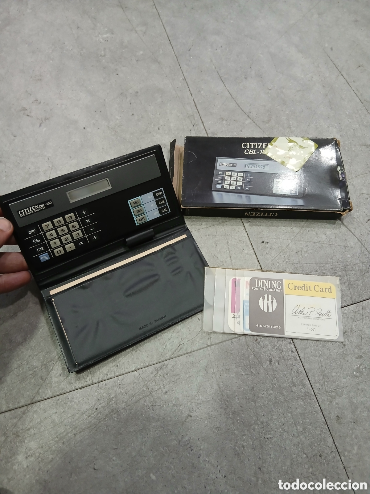 Antig&uuml;edades: Calculadora Citizen CBL-100. (L113) - Foto 1