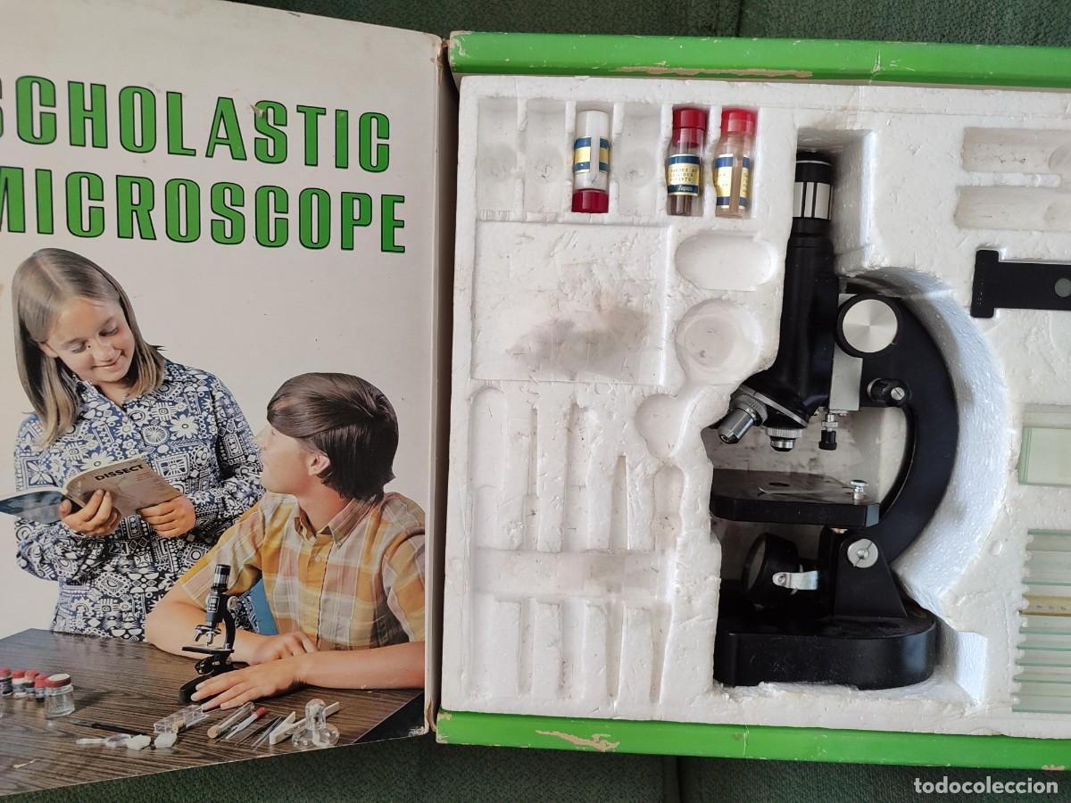 Antig&uuml;edades: Microscopio Scholastic - Foto 3