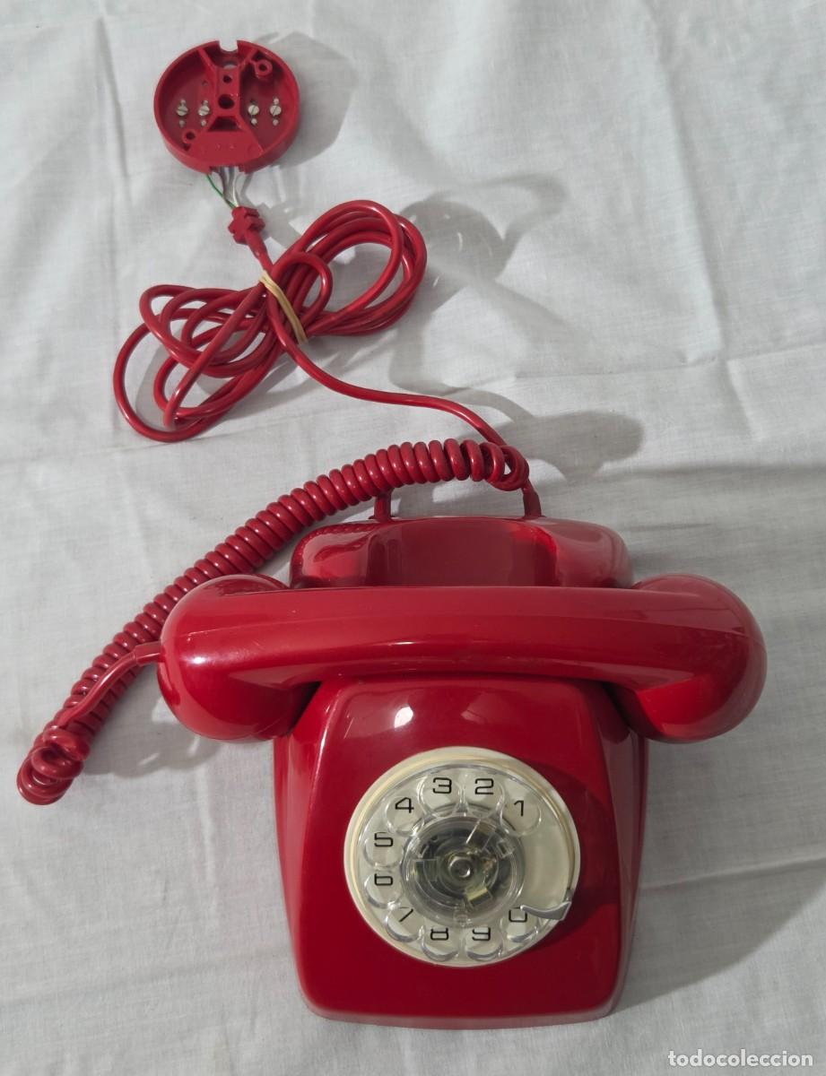Tel&eacute;fonos: Peculiar Tel&eacute;fono Rojo - Foto 1