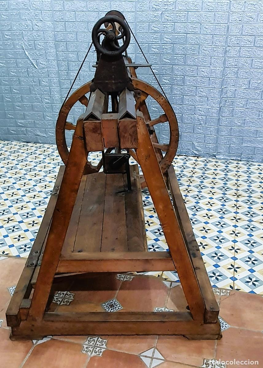 Antig&uuml;edades: Antiguo banco de tornero - Foto 7