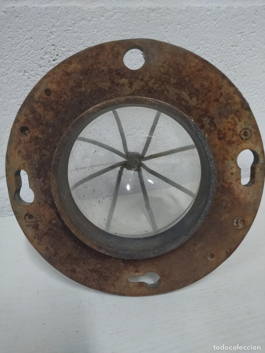 Antig&uuml;edades: Foco antiguo industrial de barco - Foto 7