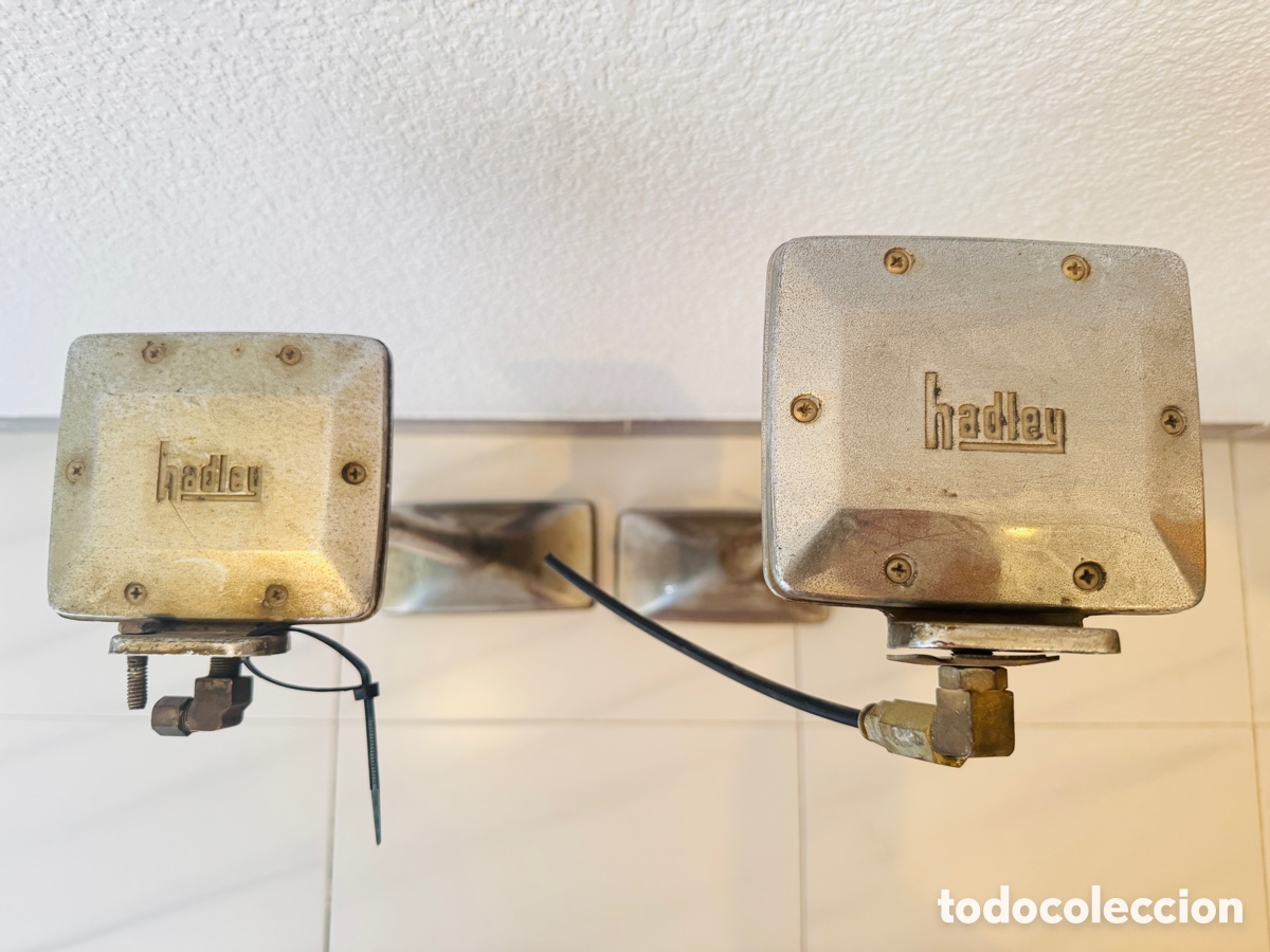 Antig&uuml;edades: Hadley Air Horns Pair - Foto 8