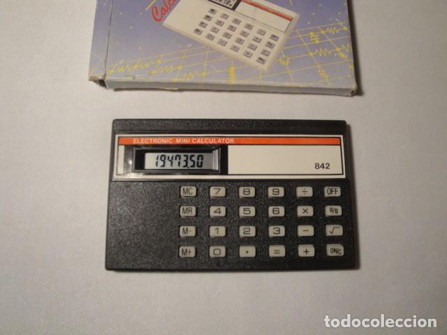 Antig&uuml;edades: Electronic Mini Calculator. Modelo 842. Nueva. - Foto 1