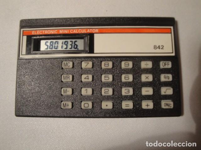 Antig&uuml;edades: Electronic Mini Calculator. Modelo 842. Nueva. - Foto 2