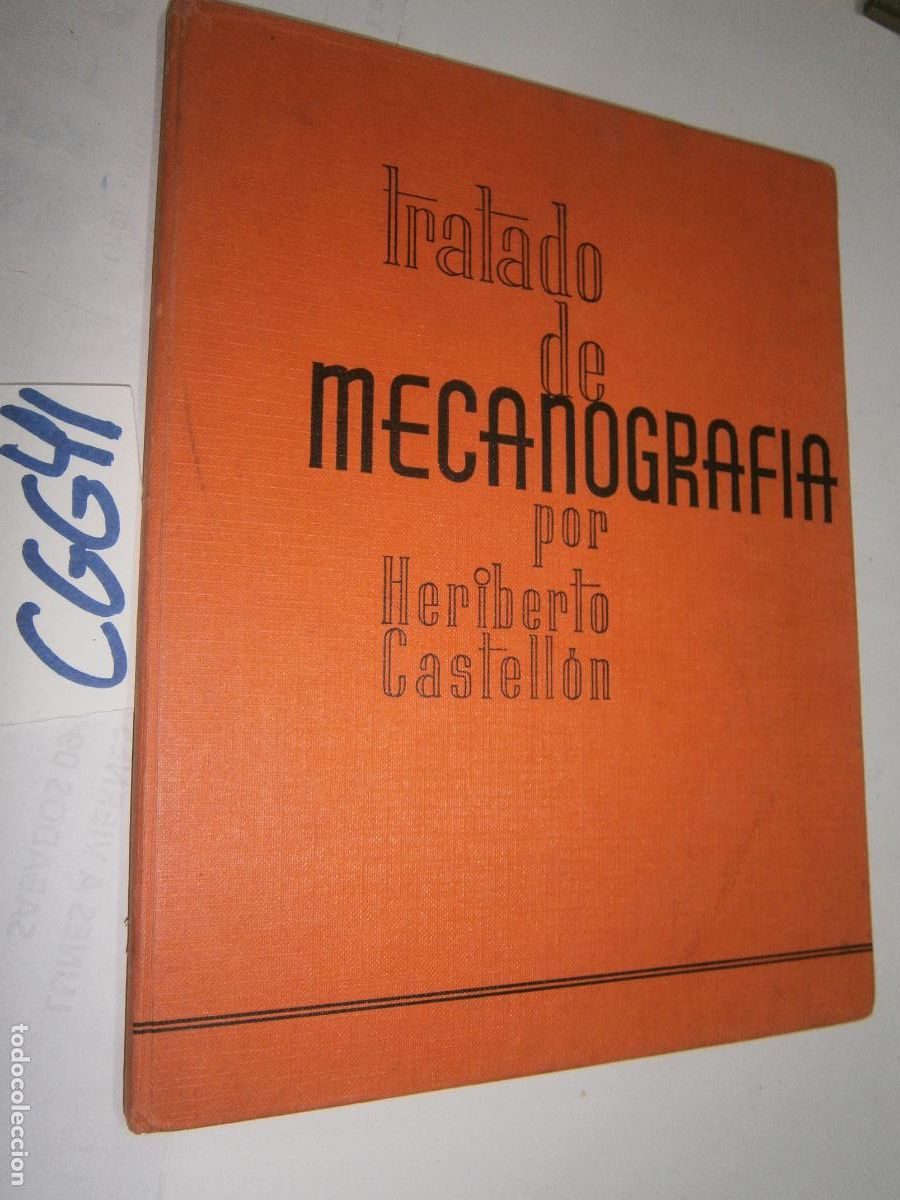 Antig&uuml;edades: TRATADO DE MECANOGRAFIA - Foto 1