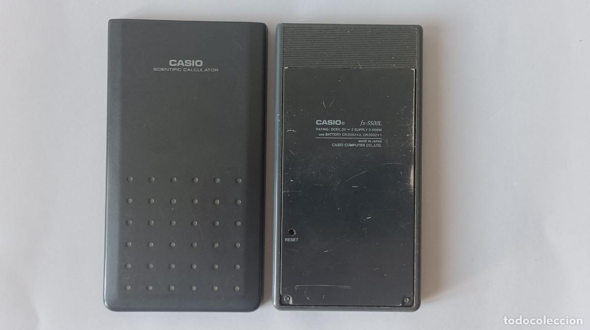 Antig&uuml;edades: Calculadora Casio fx-5500L Cient&iacute;fica - Foto 6