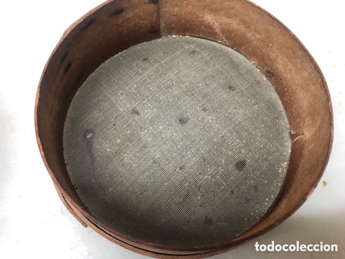 Antig&uuml;edades: Pareja cedazos tamiz antiguos - Foto 7