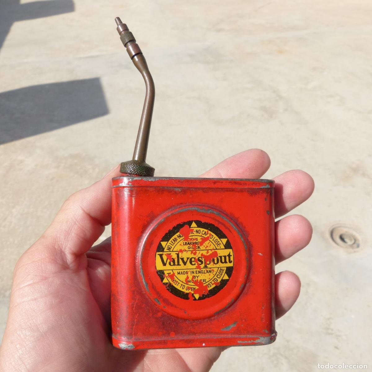 Antig&uuml;edades: Antigua aceitera Valvespout, 72gr, - Foto 1