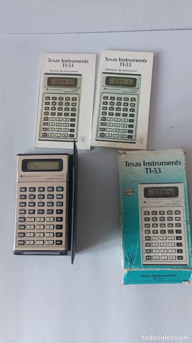 Antig&uuml;edades: CALCULADORA CIENTIFICA TEXAS INSTRUMENTS TI-53 - Foto 2