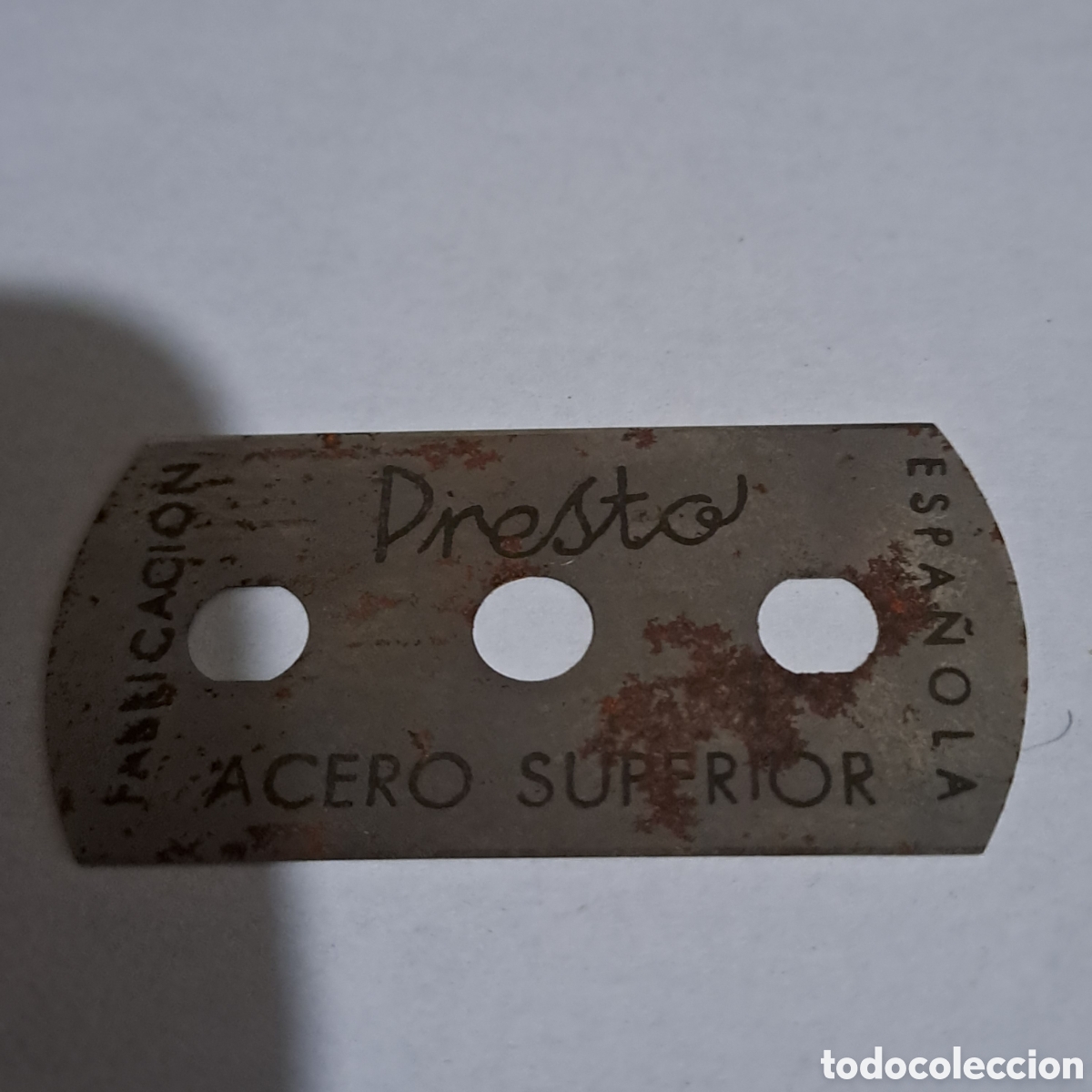 Antig&uuml;edades: PRESTO, RAZON BLADE HOJA DE AFEITAR - Foto 3