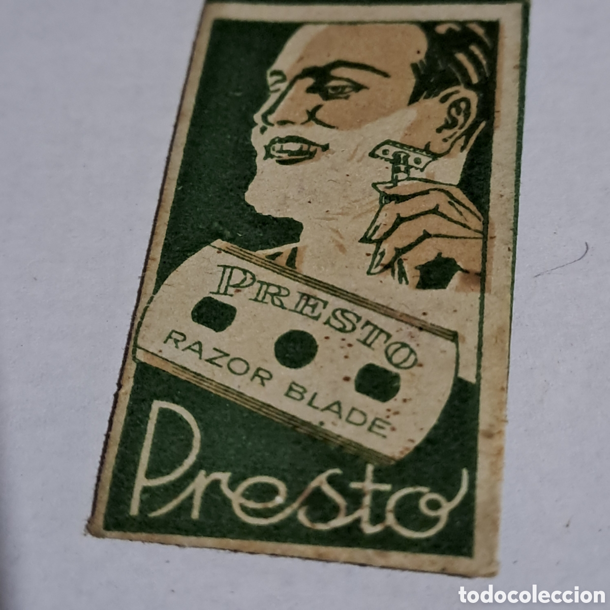 Antig&uuml;edades: PRESTO, RAZON BLADE HOJA DE AFEITAR - Foto 1