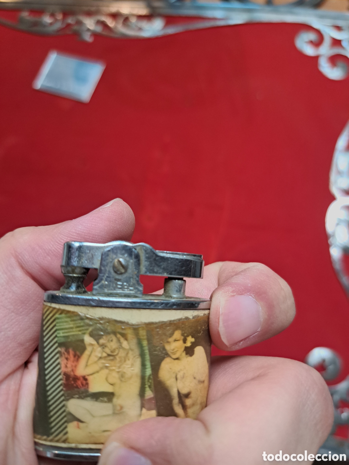 Antig&uuml;edades: Mechero omega erotico - Foto 3