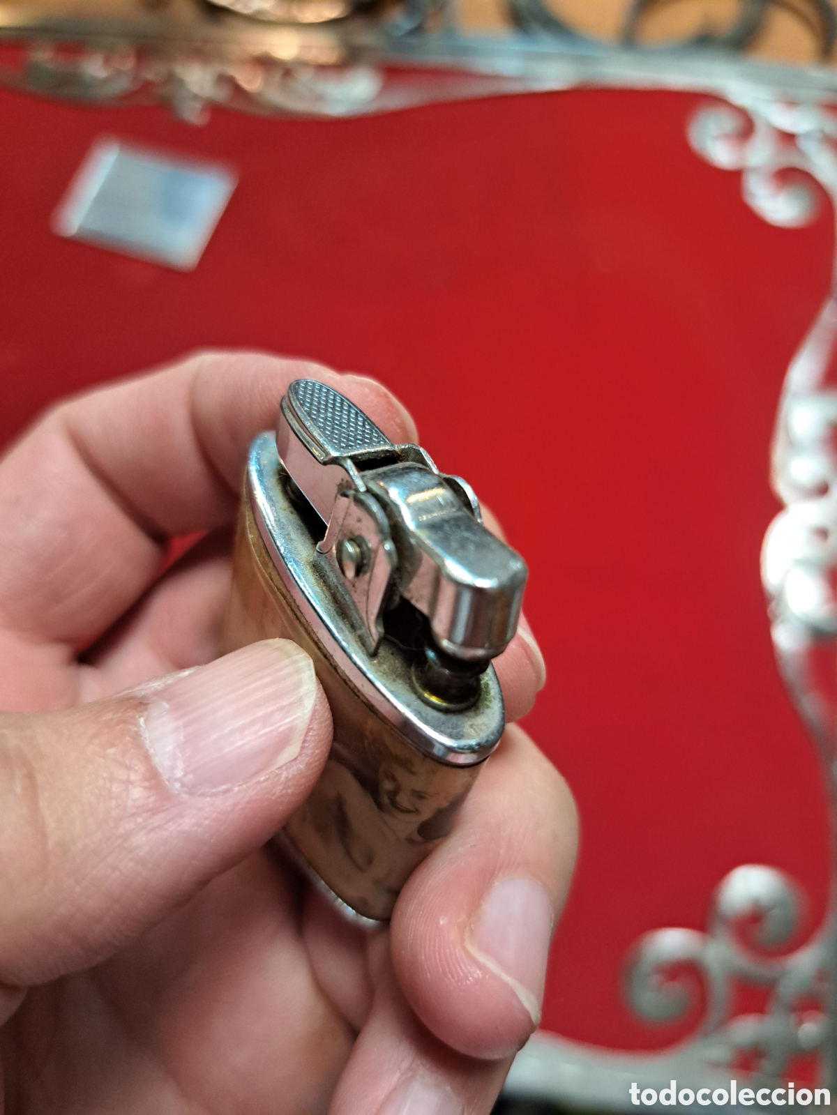 Antig&uuml;edades: Mechero omega erotico - Foto 4