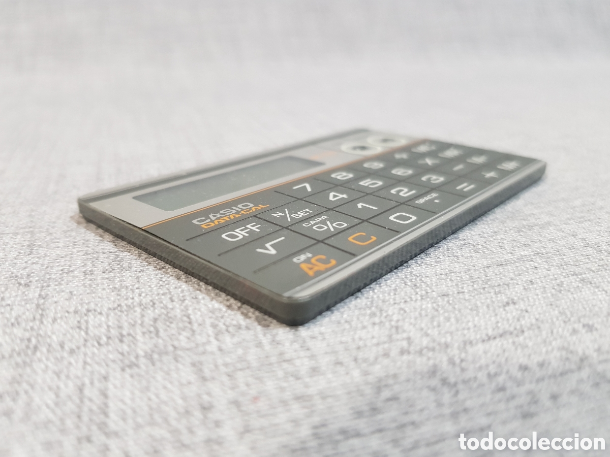Antig&uuml;edades: CASIO DC-700 GY CALCULADORA. FUNCIONA - Foto 11