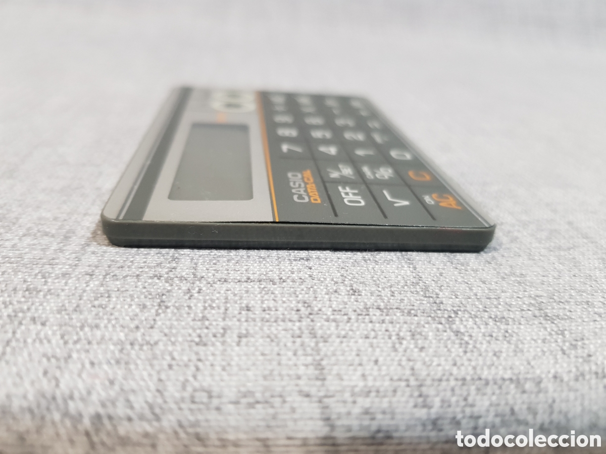 Antig&uuml;edades: CASIO DC-700 GY CALCULADORA. FUNCIONA - Foto 12